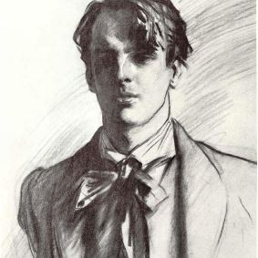 Portrait of William Butler Yeats by John Singer Sargent 1908