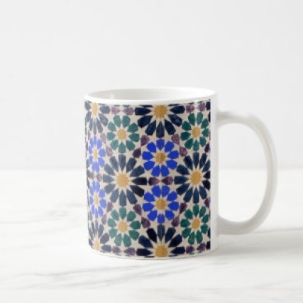 Traditional Geometry in Nature mug